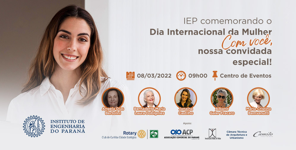 IEP comemora o Dia Internacional da Mulher