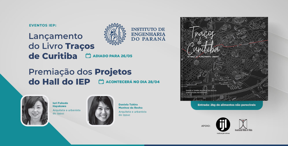 Adiado lançamento do livro Traços de Curitiba