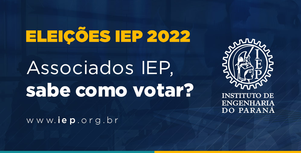 Eleições IEP: Associado IEP, sabe como votar?